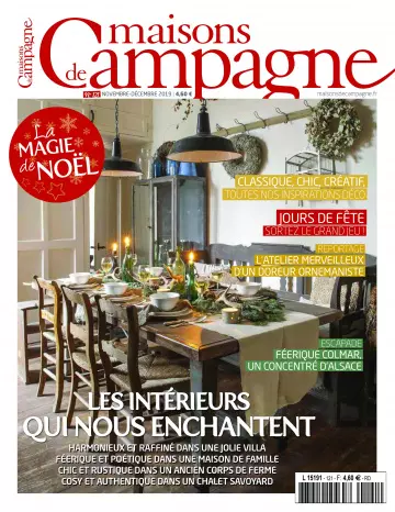 Maisons de Campagne - Novembre-Décembre 2019 [Magazines]