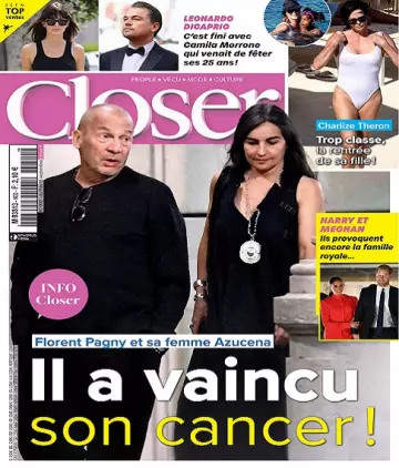 Closer N°900 Du 9 au 15 Septembre 2022 [Magazines]