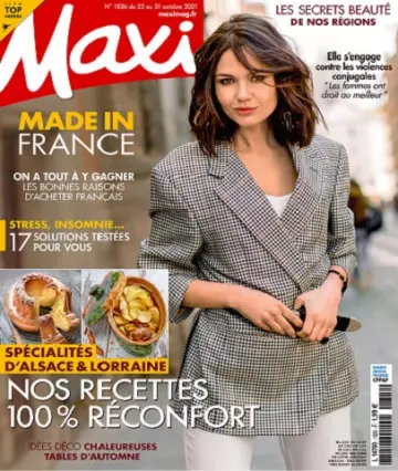 Maxi N°1826 Du 25 au 31 Octobre 2021 [Magazines]