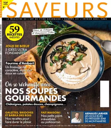 Saveurs N°291 – Février 2023 [Magazines]