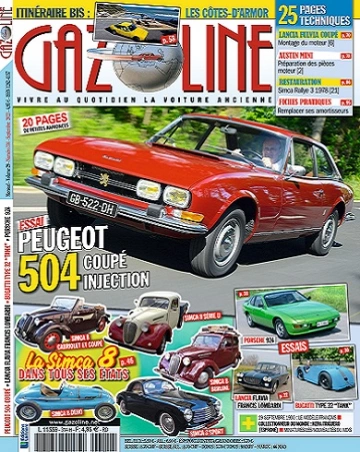 Gazoline N°314 – Septembre 2023 [Magazines]