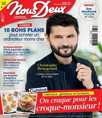 Nous Deux N°3838 Du 19 Janvier 2021 [Magazines]