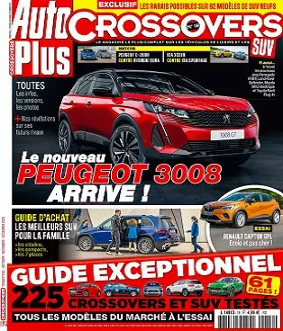 Auto Plus Hors Série Crossovers N°18 – Octobre-Décembre 2020  [Magazines]