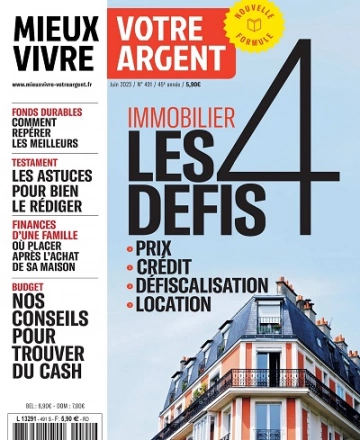 Mieux Vivre Votre Argent N°491 – Juin 2023 [Magazines]