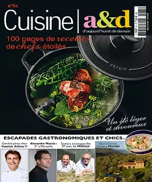 Cuisine A&D N°61 – Juillet-Août 2020 [Magazines]