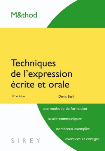 Techniques de l'expression écrite et orale  [Livres]