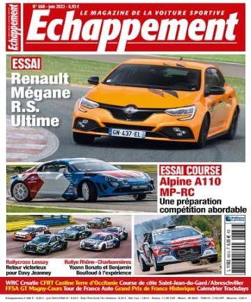 Échappement N°668 – Juin 2023 [Magazines]