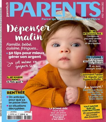 Parents N°617 – Octobre 2022 [Magazines]