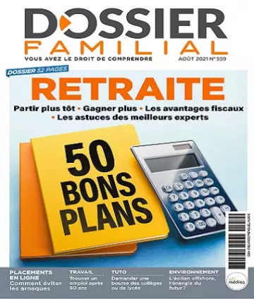 Dossier Familial N°559 – Août 2021 [Magazines]