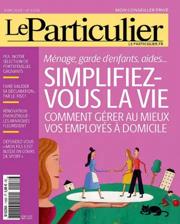 Le Particulier N°1158 – Juin 2019 [Magazines]