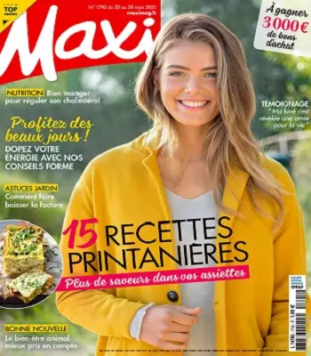 Maxi N°1795 Du 22 au 28 Mars 2021 [Magazines]