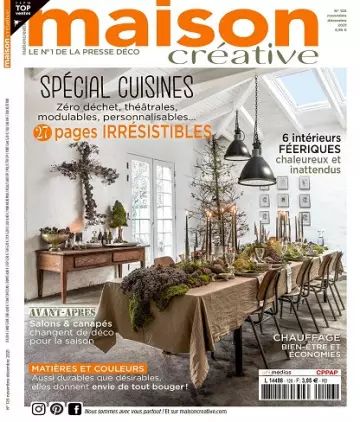 Maison Créative N°126 – Novembre-Décembre 2021  [Magazines]