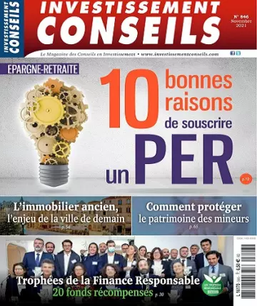 Investissement Conseils N°846 – Novembre 2021 [Magazines]