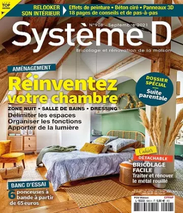 Système D N°908 – Septembre 2021 [Magazines]