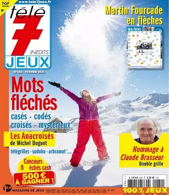 Télé 7 Jeux Inédits N°482 – Février 2021  [Magazines]