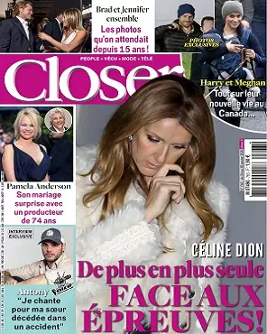 Closer N°763 Du 24 Janvier 2020 [Magazines]