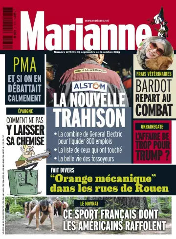 Marianne N°1176 - 27 Septembre au 3 Octobre 2019  [Magazines]