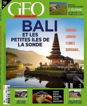 Geo N°495 – Mai 2020 [Magazines]