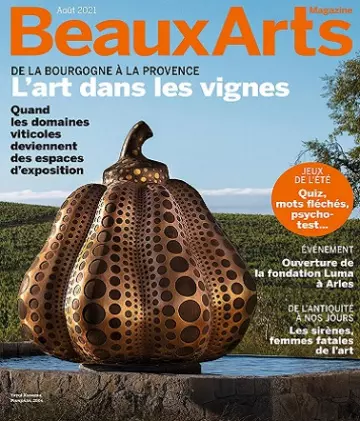 Beaux Arts Magazine N°446 – Août 2021  [Magazines]