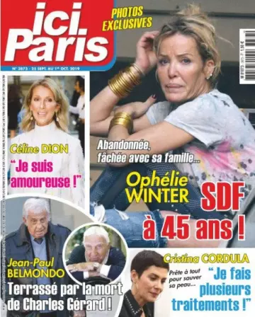 Ici Paris - 25 Septembre 2019 [Magazines]