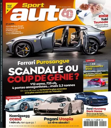 Sport Auto N°729 – Octobre 2022 [Magazines]