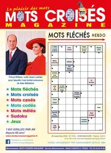 Mots Croisés Magazine N.3134 - 26 Septembre 2024 [Magazines]