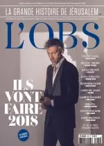 L'Obs - 21 Décembre 2017  [Magazines]