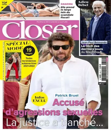 Closer N°848 Du 10 au 16 Septembre 2021 [Magazines]