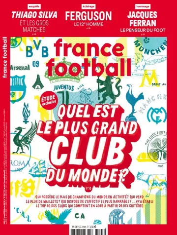 France Football N°3795 Du 12 Février 2019 [Magazines]