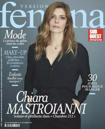 Version Femina N°913 - 29 Septembre 2019 [Magazines]