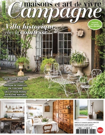 Maisons et Art de Vivre Campagne N°13 – Septembre-Octobre 2023  [Magazines]