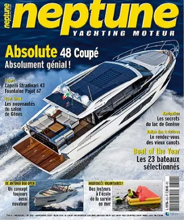 Neptune Yachting Moteur N°302 – Novembre 2021  [Magazines]