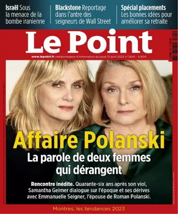 Le Point N°2645 Du 13 au 19 Avril 2023  [Magazines]