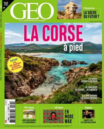 Geo N°533 – Juillet 2023 [Magazines]