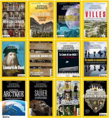 National Geographic France - Integrale 2019  [Magazines]