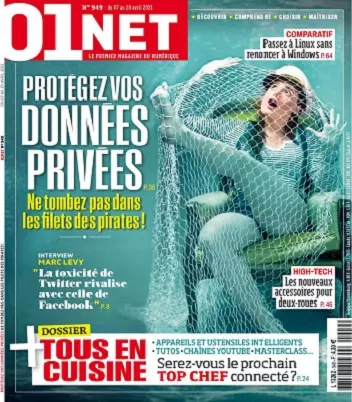 01Net N°949 Du 7 au 20 Avril 2021 [Magazines]