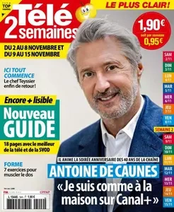 Télé 2 Semaines - 2 Novembre 2024 [Magazines]