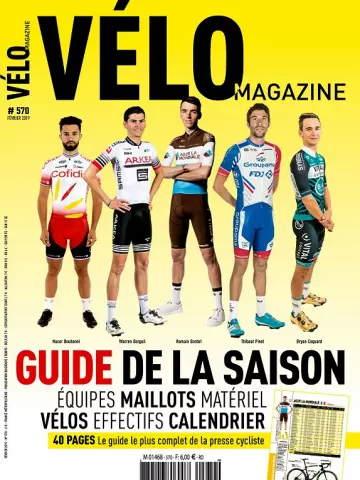 Vélo Magazine N°570 – Février 2019 [Magazines]