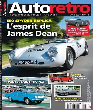 Autoretro N°453 – Juin 2020 [Magazines]