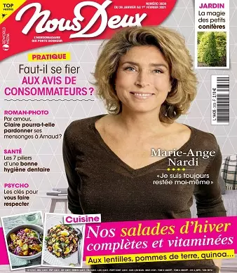 Nous Deux N°3839 Du 26 Janvier 2021 [Magazines]