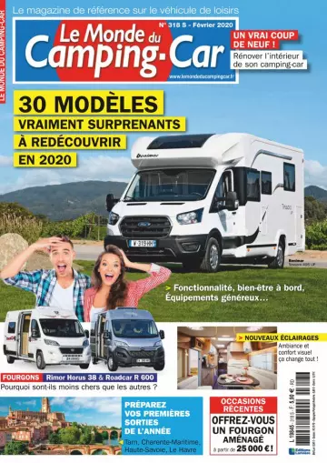 Le Monde du Camping-Car - Février 2020  [Magazines]