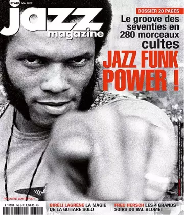 Jazz Magazine N°748 – Mai 2022 [Magazines]