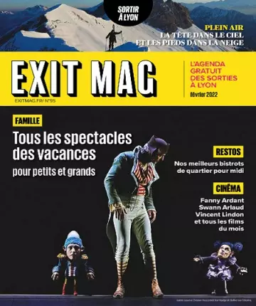 Exit Mag N°95 – Février 2022  [Magazines]