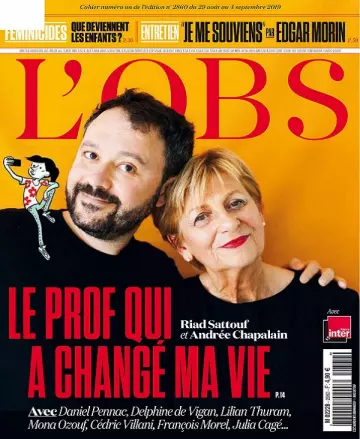 L’Obs N°2860 Du 29 Août 2019 [Magazines]