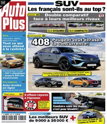 Auto Plus N°1774 Du 2 Septembre 2022 [Magazines]