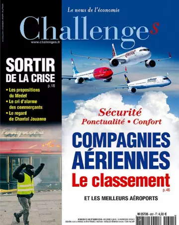 Challenges N°602 Du 21 au 27 Mars 2019  [Magazines]