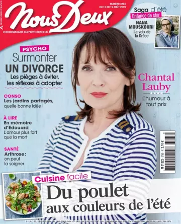 Nous Deux N°3763 Du 13 Août 2019 [Magazines]