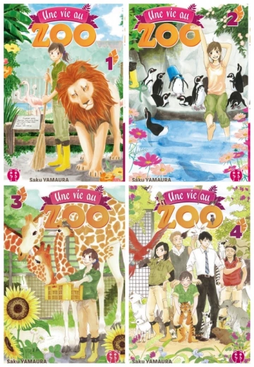 UNE VIE AU ZOO (T1 À T4)  [Mangas]