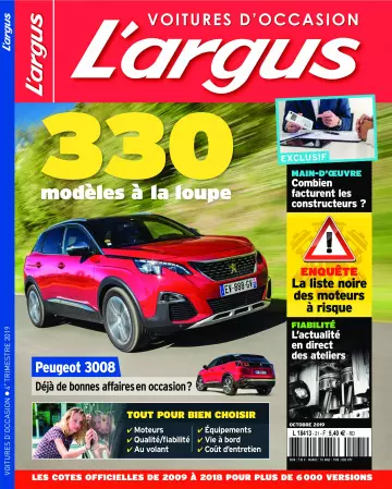 L’Argus Voitures d’Occasion - Octobre 2019  [Magazines]