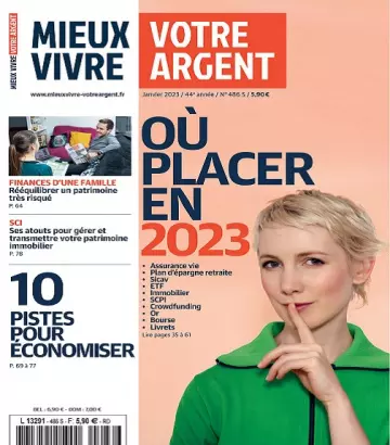 Mieux Vivre Votre Argent N°486 – Janvier 2023  [Magazines]